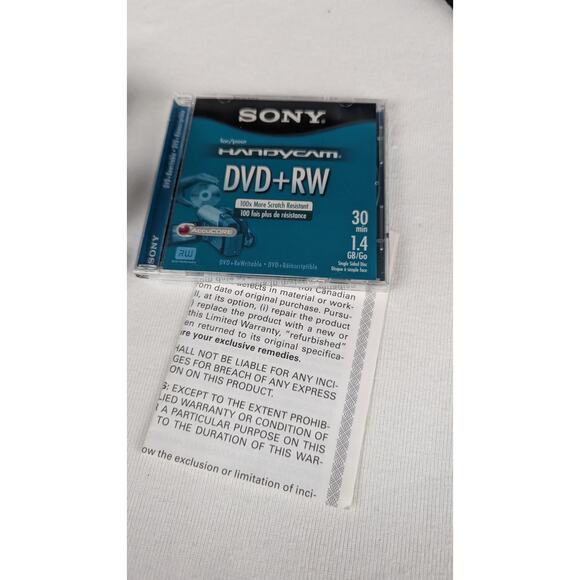 Sony hybrid camcorder dead stock untested Selling PARTS complete set DCR-DVD NWT - Picture 4 of 14
